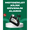 Nevamel Motosiklet Scooter Bisiklet Tekerlek Disk Kilidi Alarmlı Güvenlik