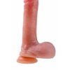 Nevamel® Mr.baton Realmotion Isıtmalı İleri-Geri Hareketli Realistik Dildo – Kumandalı, Şarjlı Silikon, 23 Cm