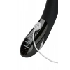 Nevamel® Mystim Daring Danny Elektro Stimülasyonlu Vibratör, Silikon, Siyah, 27 Cm