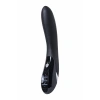 Nevamel® Mystim Electric Eric Elektro Stimülasyonlu Vibratör, Siyah, 27 Cm, Silikon