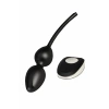 Nevamel® Mystim Jane Untamed Geisha Balls Vajinal Toplar, Titreşimli, Silikon, Siyah