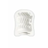 Nevamel® Mystim Masturbatin Swirl Gir Masturbatör, Tpe, Beyaz, 4,5 Cm
