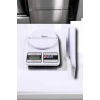 Nevamel® Net LCD Ekran ve Otomatik Kapanma Özelliği ile Uzun Ömürlü Dijital Mutfak Tartısı