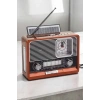 Nevamel® Nostaljik Görünümlü USB Girişli Bluetooth Bağlantılı Radyo