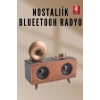 Nevamel Nostaljik Radyo Bluetooth Bağlantılı Şarjlı Yüksek Ses Kaliteli