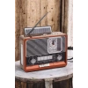 Nevamel® Nostaljik Radyo USBAUX Ve SD Kart Girişli Bluetooth Bağlantılı
