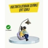 Nevamel® Okuyan Çift Figürlü Dekoratif Gece Lambası Hediye Seçeneği