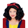 Nevamel Pamuk Prenses Peruğu Kırmızı Fiyonklu