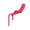 Nevamel® Parmak Takılabilir Fiziksel Dildo + Gül Titreşimli 2&Amp;#39;Si 1 Arada Yeni Tasarım Parmak Vibratörü