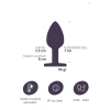 Nevamel® Paslanmaz Çelik Anal Plug Tıkaç Kırmızı Taşlı