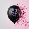 Nevamel® Pembe Konfetili Cinsiyet Balonu