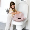 Nevamel Pembe Kulplu Çocuk Klozet Adaptörü