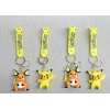 Nevamel Pikachu Raichu Silikon Anahtarlık