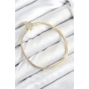 Nevamel® Pirinç Charm Zirkon Taşlı Taç Model Gold Renk Kadın Bileklik 5886
