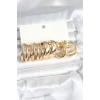 Nevamel® Pirinç Gold Renk 3 Çift Vintage Kadın Küpe Seti 5886