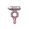 Nevamel® Plasure Tongue Titreşimli Klitoris Uyarıcılı Şeffaf Penis Kılıfı