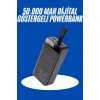 Nevamel Powerbank 50.000 Mah Dijital Göstergeli Taşınabilir 4 Portlu Hızlı Powerbank
