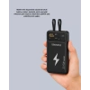 Nevamel® Powerbank Hızlı Şarj 10000 mAh Dahili Kablo Yeni Nesil