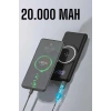 Nevamel® Powerbank Taşınabilir 10.000 Mah Hızlı Şarj Dijital Göstergeli