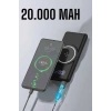 Nevamel® Powerbank Taşınabilir 10.000 Mah Hızlı Şarj Dijital Göstergeli