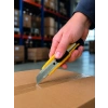 Nevamel® Profesyonel 5’li Metal Falçata Seti Çelik Gövdeli Maket Bıçağı Koli ve Karton Kesici