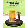 Nevamel® Profesyonel Dijital Multimetre Volt Amper Direnç Ölçümü