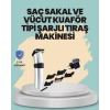 Nevamel Profesyonel Erkek Tıraş Makinesi – Kablosuz Paslanmaz Bıçaklı ve Tam Aksesuar