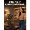 Nevamel® Profesyonel Kablosuz Mikrofon Seti Çift Mikrofonlu