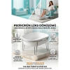 Nevamel® Profesyonel Krom Ayaklı Pedikür Leğeni - Evde Spa Konforu Ayak Bakım Küveti 719415