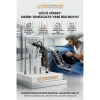 Nevamel® Profesyonel Metal Hava Üfleme Tabancası Seti - 21 cm Uzun ve Kısa Nozul Kompresör Ucu 723153