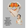 Nevamel® Profesyonel Ovmalı Masaj Aleti Isıtmalı Vücut Masajı İçin Pratik Kullanım
