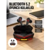 Nevamel® Profesyonel TWS Işıklı Kablosuz Bluetooth Kulaklık Oyuncu Kulaklığı Yeni Nesil