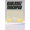 Nevamel Profesyonel Wifi Q Klavye Bluetooth Klavye Touchpad 10.8 Inç