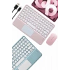 Nevamel Profesyonel Wifi Q Klavye Bluetooth Klavye Touchpad 10.8 Inç