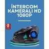 Nevamel Q28 Kask Kulaklık 1080P HD Kamera – Bluetooth 5.3 Su Geçirmez Gürültü Azaltma