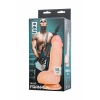 Nevamel® Realstick Elite Oliver Dildo, Tpr, Şeffaf, 18,5 Cm
