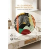 Nevamel® Rebel Sanatsal Tasarım Sunum Tepsisi - 35 cm Iconic Zebra Frida Keller Serisi 722987
