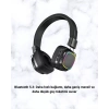 Nevamel® Renkli Işık Efektli Bluetooth 5.3 Müzik Kulaklığı Yeni Nesil