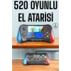 Nevamel Retro 500 Oyunlu Nostaljik Oyunlu El Atari Gamebox Oyun Konsolu Çift Destekli