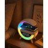 Nevamel® RGB Işıklı Bluetooth Hoparlör TF Kart ve FM Destekli Kablosuz Ses Sistemi