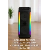 Nevamel® RGB Işıklı Çift Hoparlörlü Taşınabilir Bluetooth Speaker ve Mikrofon Yeni Nesil