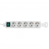 Nevamel® S-LINK SPG-F05 5 Soket Akım Korumalı Priz 1.5Mt Kablo 306 Joule (Beyaz)(1923)