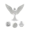 Nevamel® Sanatsal Melek Heykeli Kanatlı Kadın Figürlü 3D Dekoratif Biblo