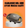 Nevamel® Şarjlı 6 Başlıklı Masaj Tabancası 2000 mAh Sessiz Güçlü Motor