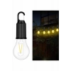 Nevamel® Şarjlı Dekoratif Kamp Lambası Askılı Ampul Led Işık Type-C Girişli