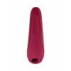 Nevamel® Satisfyer Curvy 1 Connect App Vakum Dalgası Klitoris Vibratörü, Silikon, Kırmızı, 14,3 Cm