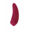 Nevamel® Satisfyer Curvy 1 Connect App Vakum Dalgası Klitoris Vibratörü, Silikon, Kırmızı, 14,3 Cm