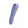 Nevamel® Satisfyer Dual Pleasure Vakum Dalgası Klitoral Vibratör, Silikon, Mor, 17.9 Cm