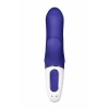 Nevamel® Satisfyer Magic Bunny Gerçekçi Olmayan Vibratörü, Silikon, Mor, 17,7 Cm