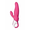 Nevamel® Satisfyer Mr.rabbit Vibratör, Silikon, Kırmızı, 22,1 Cm